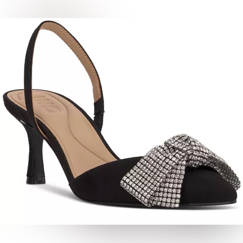 I.N.C International Concepts Pointed-Toe Slingback Pumps